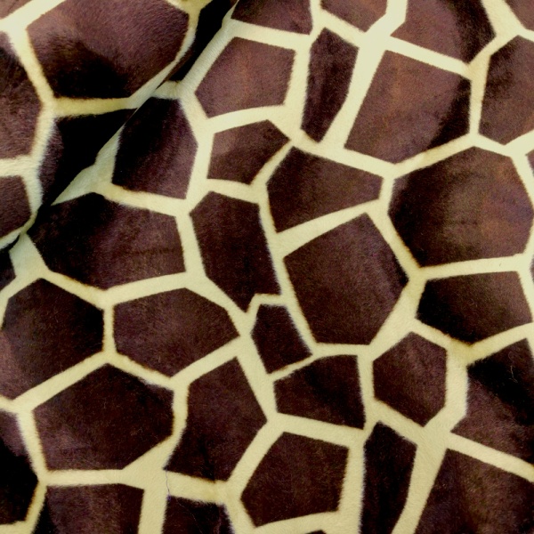 Big Giraffe Polyester Velboa